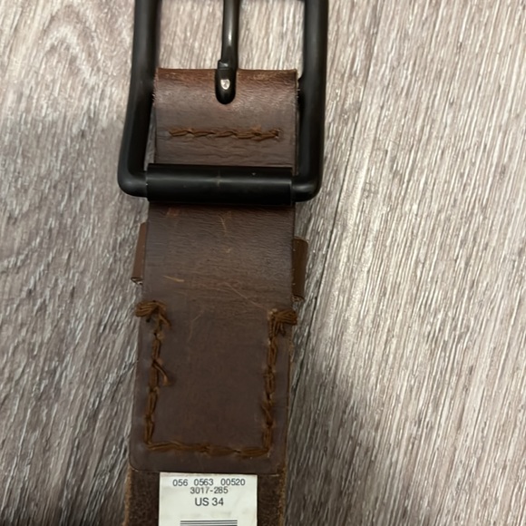 Brown Unisex American Eagle Belt - Picture 3 of 4